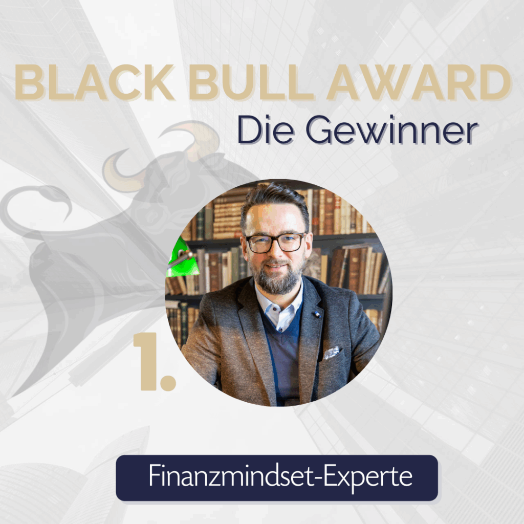 Black Bull Award - Die Gewinner - Ronny Wagner, Finanzmindset-Exerte