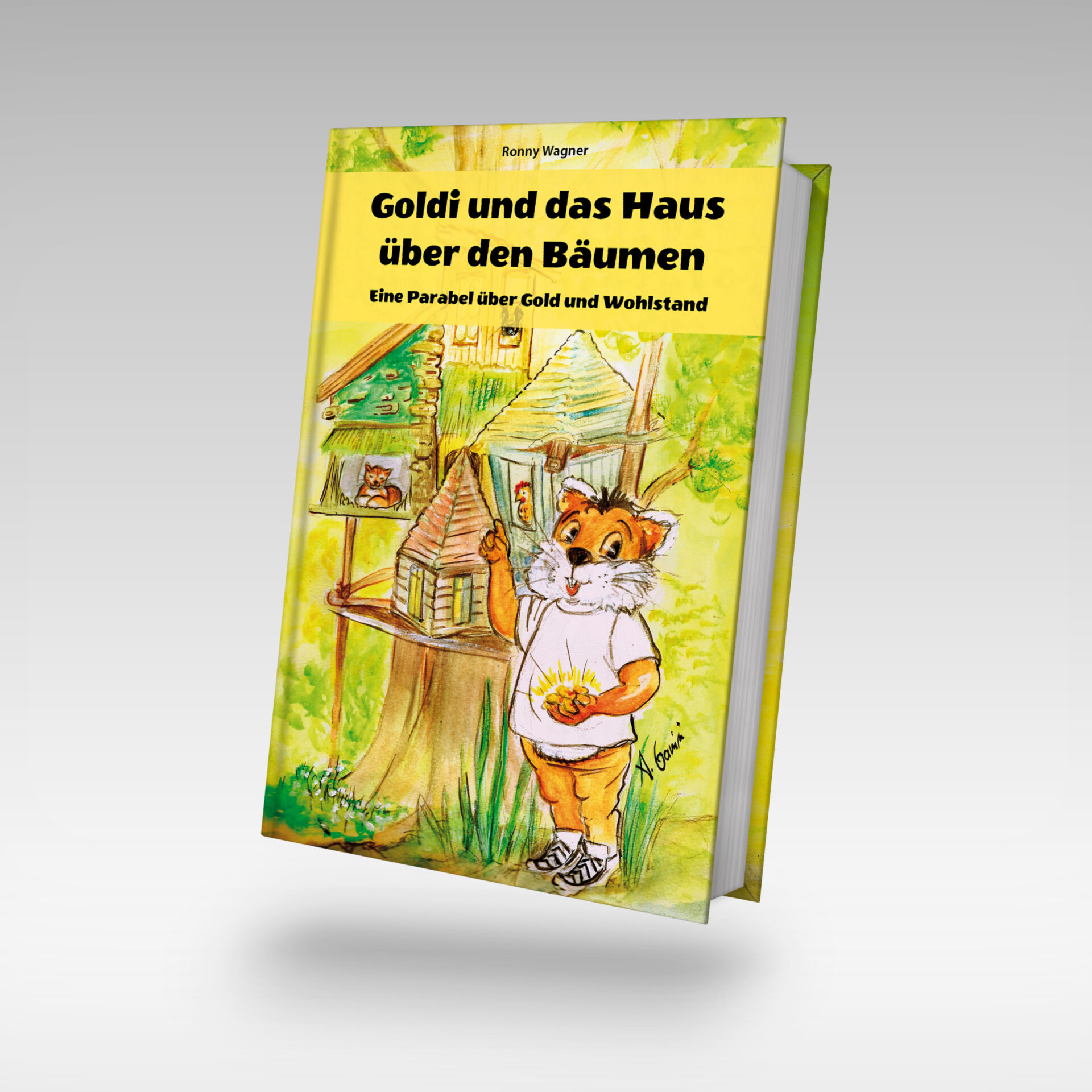 Buch "Goldi und das Haus über den Bäumen"