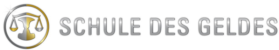 Das Logo der Schule des Geldes